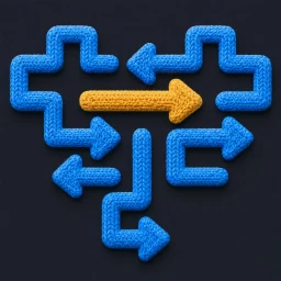 矢印パズル：脳トレ脱出ゲーム のアイコン